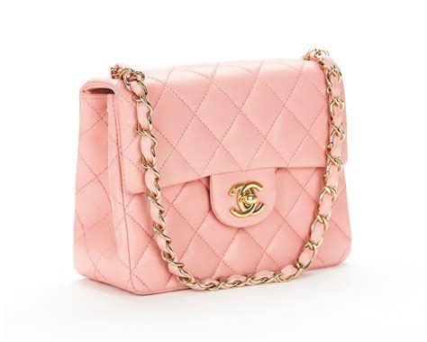 pink chanel bag mini